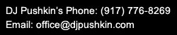 DJ Pushkin Contact