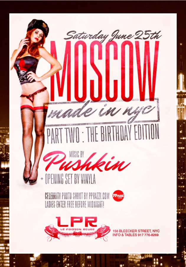 DJ Pushkin RUssian party nyc