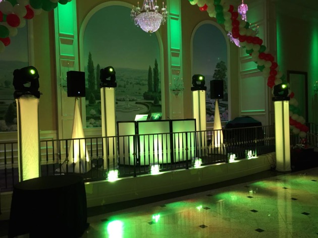 dj and lighting system